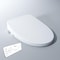 5Seconds Brand Electric Smart Bidet Toilet Seat Elongated Soft Close Bidet warm seat White 499802 - alternate 2